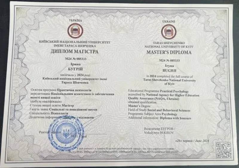 Сертифікат 2
